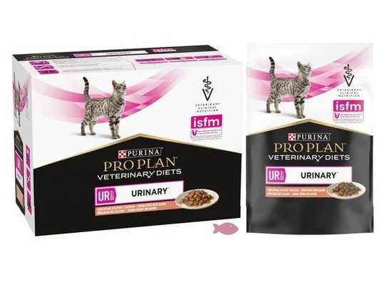 Pro Plan Veterinary Diets для кошек Urinary (UR), 0.085кг, пауч, нов.уп.