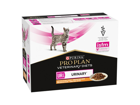 Pro Plan Veterinary Diets для кошек Urinary (UR), 0.085кг, пауч, нов.уп.