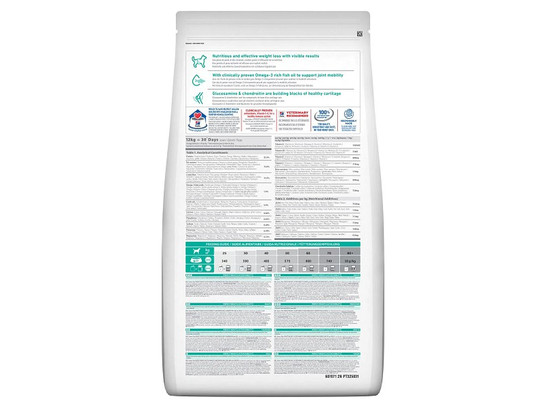 Hill's  для собак Science Plan Large Adult коррекция веса+ Mobility, 12.0кг