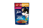 Purina Felix для кошек Двойной вкус, 0.075кг, пауч