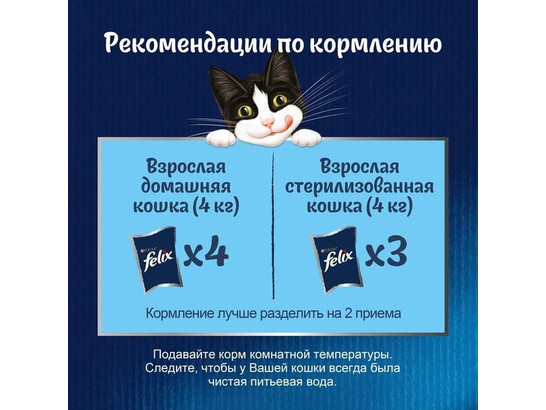 Purina Felix для кошек Sensations, 0.075кг, пауч