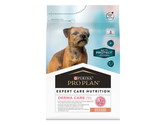Pro Plan ActiProtect для собак Small&Min Adult Чувств.кожа, Лосось, 3.0кг