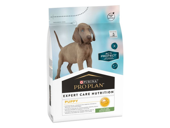 Pro Plan ActiProtect для щенков Medium&Large Puppy Ягненок, 3.0кг
