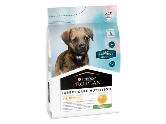 Pro Plan ActiProtect для щенков Small&Min Puppy Ягненок, 3.0кг