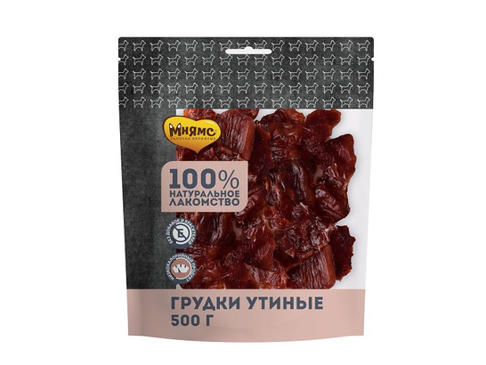 Лакомство Мнямс д/с 500г Утиные грудки