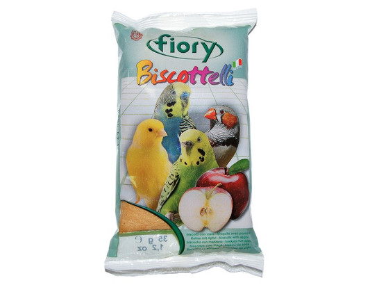 Бисквит FIORY д/птиц Biscottelli с яблоком, 35г