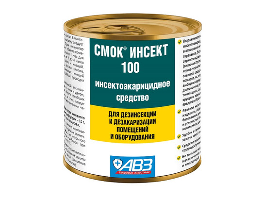 Смок инсект 50 Генератор дыма, 24шт упак, АВЗ