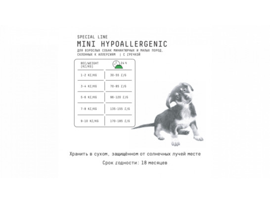 AJO Hypoallergenic для собак миниатюрных и малых пород склонных к аллергиям, Индейка-свинина, 2.0кг