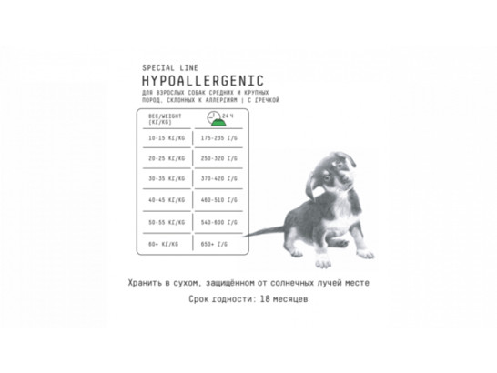 AJO Hypoallergenic для собак средних и крупных пород, склонных к аллергиям, Свинина-оленина, 2.0кг