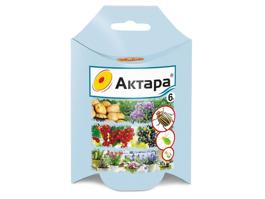 Актара 6г от колорад жука