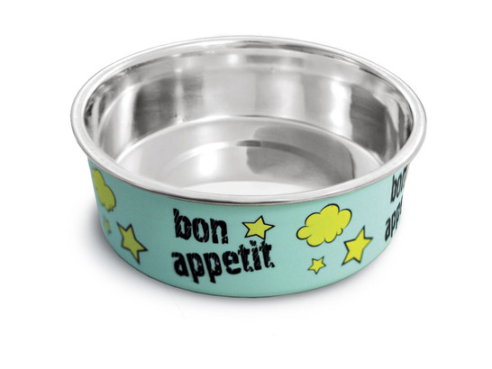 Миска метал. на резинке Триол Bon Appetit, 0.25л