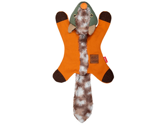 Игрушка д/с GiGwi Catch & Scratch ECO Лисичка с пищалкой, 39см