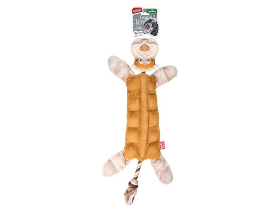 Игрушка д/с GiGwi Catch & Scratch Обезьянка с 19-ю пищалками, 34см