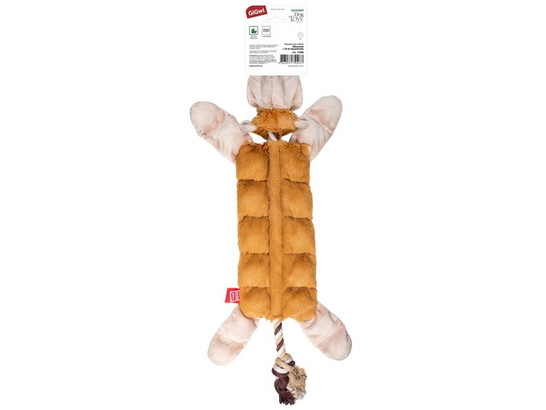 Игрушка д/с GiGwi Catch & Scratch Обезьянка с 19-ю пищалками, 34см