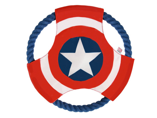 Игрушка д/с Триол Marvel Капитан Америка Летающий диск 22см.,