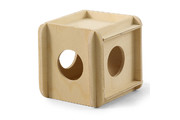 Игрушка-кубик Гамма д/мелких животных 11,5*10*10см, деревянный