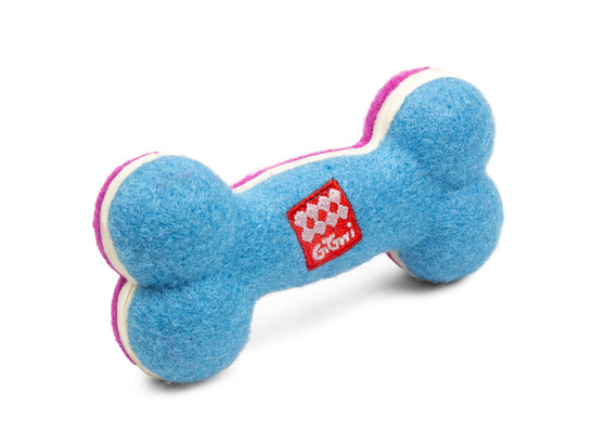 Игрушка д/с GiGwi CATCH & FETCH Кость малая с пищалкой 11см