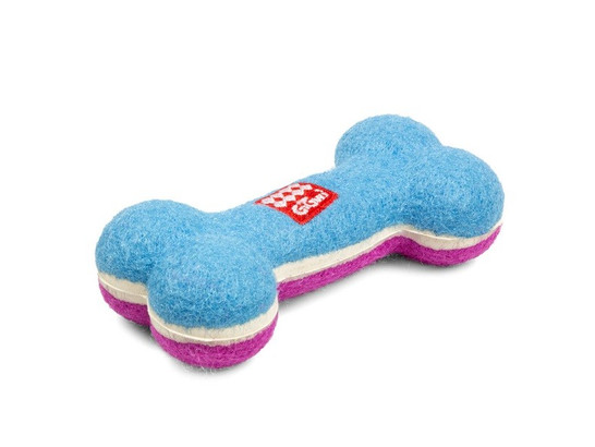 Игрушка д/с GiGwi CATCH & FETCH Кость малая с пищалкой 11см