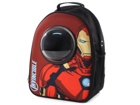 Сумка-рюкзак д/животных Триол Marvel Железный человек, 45*35*23, Disney 