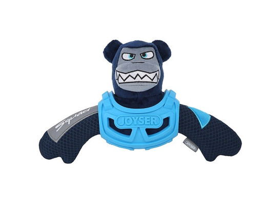 Игрушка д/с Триол JOYSER Squad Медведь J-Bear в броне с пищалкой M/L голубой, 32см