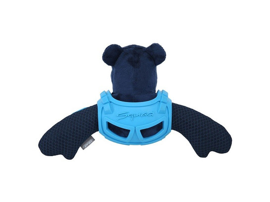 Игрушка д/с Триол JOYSER Squad Медведь J-Bear в броне с пищалкой M/L голубой, 32см