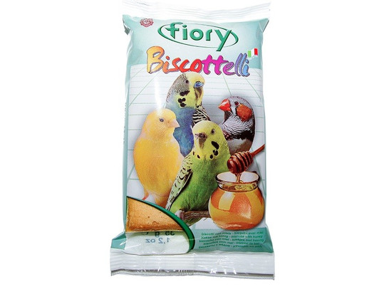 Бисквит FIORY д/птиц Biscottelli с медом, 35г