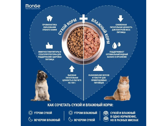 Корм Monge Dog 7,5кг Daily Line Mini д/с взрослых мелких пород, Курица-рис