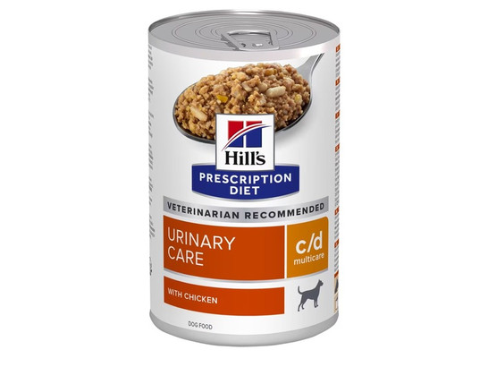 Hill’s для собак Prescription Diet c/d Urinary при струвитах, 0.370кг, конс.