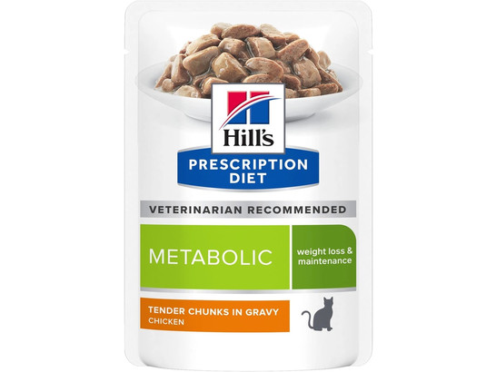 Hill’ для кошек Prescription Diet Metabolic, 0.085кг, пауч