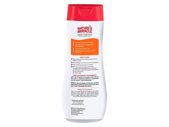 Шампунь Nature's Miracle д/с против линьки 473мл, Detangle+Deodorize, 33001