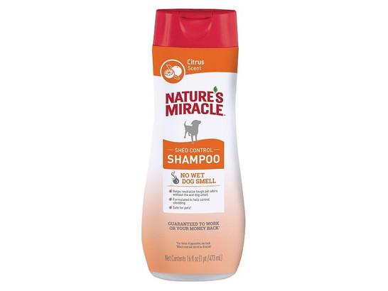 Шампунь Nature's Miracle д/с против линьки 473мл, Detangle+Deodorize, 33001