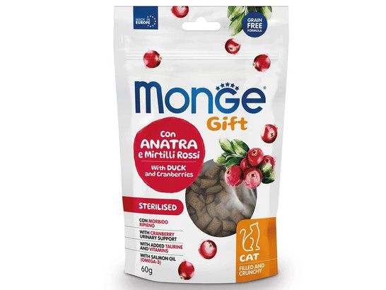 Лакомство Monge Gift Sterilised 60г 