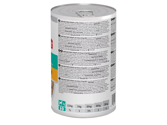 Hill's для собак Science Plan Perfect Weight, 0.363кг конс.