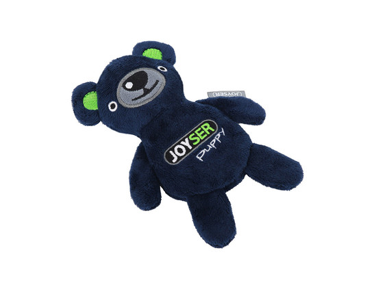 Игрушка д/с JOYSER Puppy Мишка со сменной пищалкой S синий, 15 см