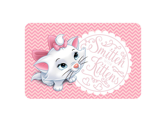 Коврик под миску Триол Disney Marie pink 43*28см