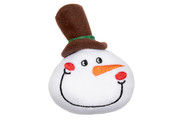 Игрушка д/с Триол NEW YEAR Снеговик в шляпке, мягкая, 11см
