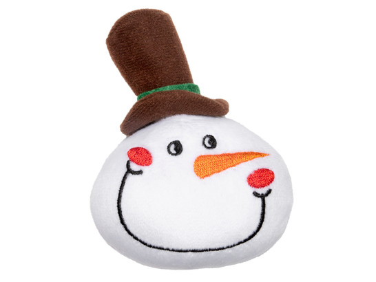 Игрушка д/с Триол NEW YEAR Снеговик в шляпке, мягкая, 11см
