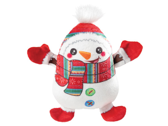 Игрушка д/с Триол NEW YEAR Снеговик с помпоном, мягкая, 12.5см