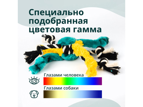 Игрушка Elder Club для собак Мяч-паук 26 см