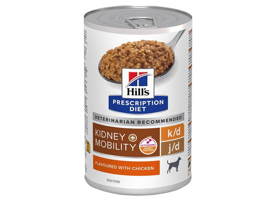 Hill's для собак Prescription Diet k/d + Mobility, 0.37кг, конс.