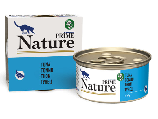 PRIME NATURE для кошек, в ЖЕЛЕ, 0.085кг, конс. 