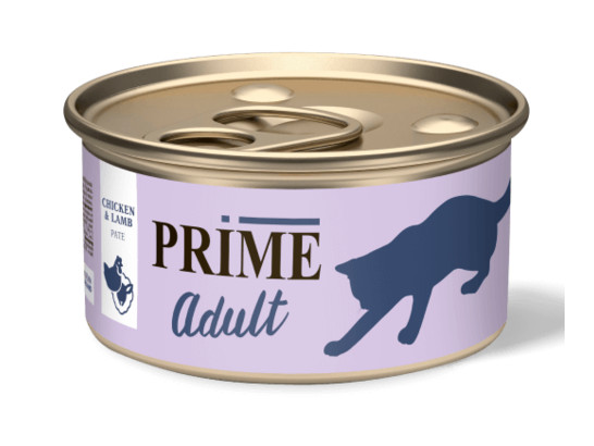 PRIME для кошек, ПАШТЕТ, 0.075кг, конс.