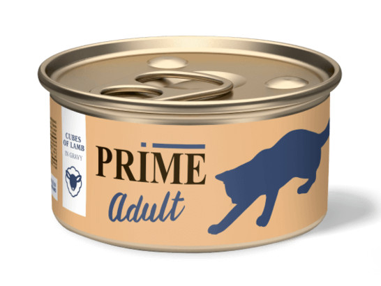 PRIME для кошек, кусочки в СОУСЕ, 0.075кг, конс.