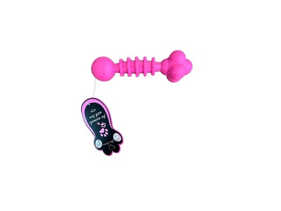 Игрушка д/с Дентал Гантеля-кормушка шипы,15 см