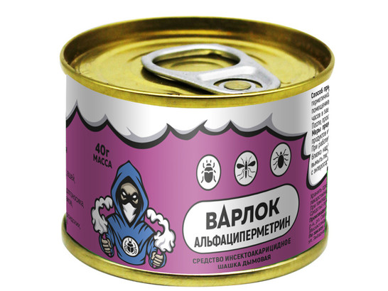 Шашка инсектоакарицидная Варлок альфациперметрин 40г