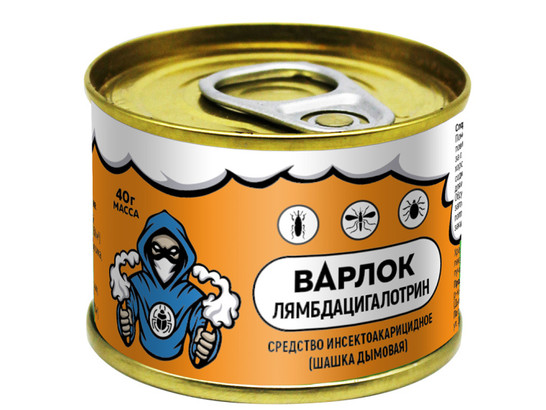 Шашка инсектоакарицидная Варлок лямбдацигалотрин 40г