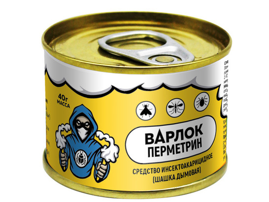 Шашка инсектоакарицидная Варлок перметрин 40г