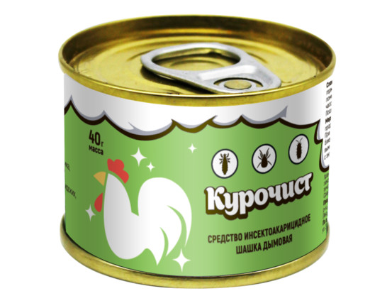 Шашка инсектоакарицидная Курочист 40г