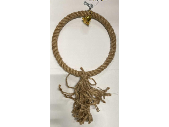 Игрушка д/птиц Качель круг 27*17см