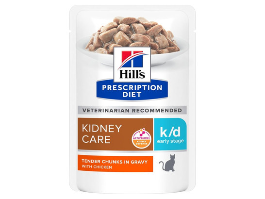 Hill's для кошек Prescription Diet k/d на ранней стадии, 0.085кг, пауч